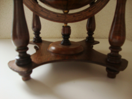 Oude wereldbol / globe - VERKOCHT