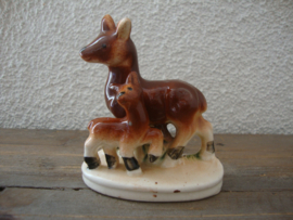 Beeldje hertjes - VERKOCHT