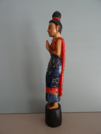 Sawadee beeldje - Thailand - hout - VERKOCHT