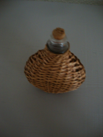 Decoratie flesje riet - VERKOCHT
