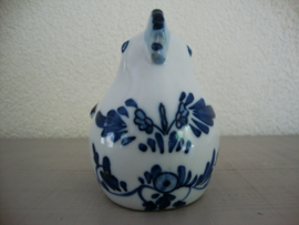 Spaarpot Delfts blauw - kip - Handpainted - VERKOCHT