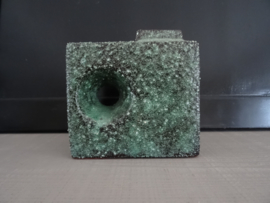 Vintage vaasje groen - VERKOCHT