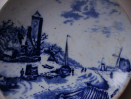 Delfts blauw bordje - Hollands - VERKOCHT