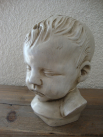 Kinderkopje - beeld buste baby - VERKOCHT