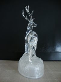 Beeld glas hert - VERKOCHT