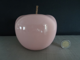 Porseleinen appel - roze - VERKOCHT