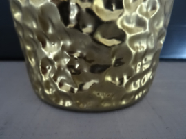 Vaas - goud/geel - VERKOCHT
