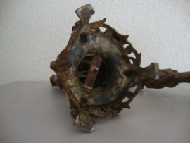 Set zware kandelaren - ca. 1920 - VERKOCHT