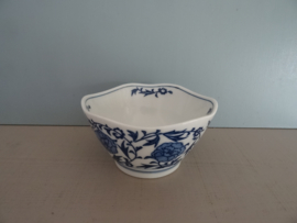 Schaaltje blauw/wit - VERKOCHT