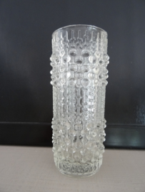 Candlewax vaas - Frantisek Pecency - vintage - glas - VERKOCHT