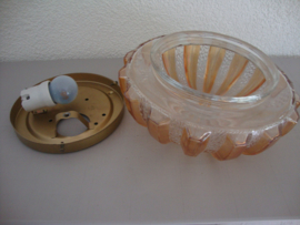 Vintage plafonniere - VERKOCHT