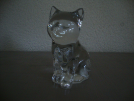 Poes / kat - Nachtmann Bleikristall - Princess House Pets - VERKOCHT