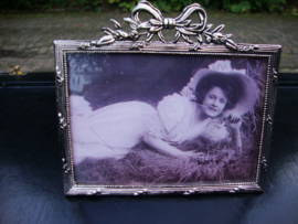 Fotolijstje - zilverkleurig - VERKOCHT