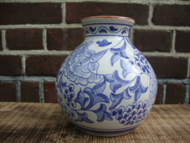 Vaas Goedewaagen Gouda Holland - Blauw/wit - VERKOCHT