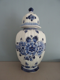 Dekselpot - vaas - Delfts blauw- VERKOCHT