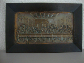 Laatste avondmaal - Leonardo Da Vinci - in koper - VERKOCHT