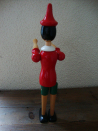 Houten pinokkio pop - VERKOCHT