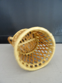 Rotan stoeltje - miniatuur - vintage - VERKOCHT
