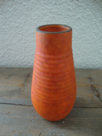Vintage vaasje - oranje - VERKOCHT