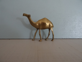 Koperen of messing dromedaris - VERKOCHT
