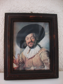 Prent  Frans Hals - 'De vrolijke drinker' - VERKOCHT