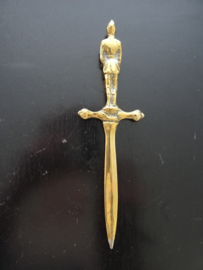 Briefopener - messing - VERKOCHT