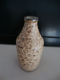 Vintage vaasje - bruin - VERKOCHT