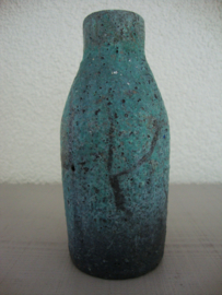 Vintage vaasje - blauw/groen - VERKOCHT