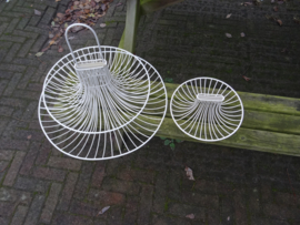 Vintage etagere - metaal - draad