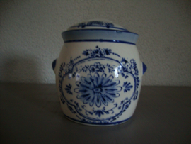 Delfts blauw mosterdpotje - VERKOCHT