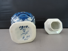 Dekselpotje Delfts blauw - Porceleyne fles - VERKOCHT