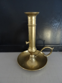 Schuifkandelaar - blaker - vintage - koper of messing - VERKOCHT