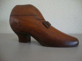Houten doosje - schoen - damesschoen - VERKOCHT