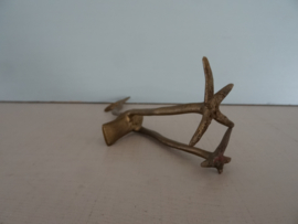 Vintage vogel. - koper of messing - VERKOCHT