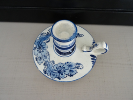 Delfts blauwe kandelaar - VERKOCHT