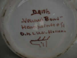 Dekselpot - Delfts - Veluws bont - VERKOCHT