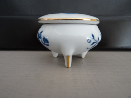 Porseleinen potje Delfts blauw - VERKOCHT