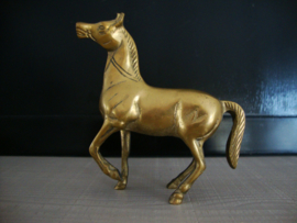 Beeldje paard - koper of messing - VERKOCHT