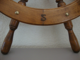 Houten roer - decoratie - VERKOCHT