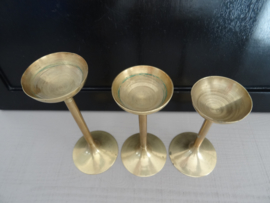 Koperen (of messing) standaards - VERKOCHT