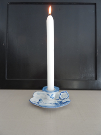 Delfts blauwe kandelaar - VERKOCHT