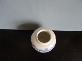 Engelse gemberpot - blauw/wit - VERKOCHT