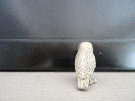 Miniatuur beeldje uiltje - metaal- VERKOCHT