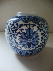 Gemberpot blauw/wit - VERKOCHT