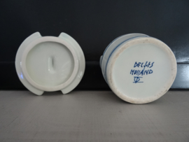 Delfts blauw dekselpotje - VERKOCHT