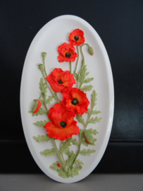 Countryside in relief - watersmeet studios - Klaproos - VERKOCHT