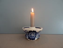 Kandelaar blauw/wit - VERKOCHT