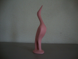 Vintage vogel - roze - VERKOCHT