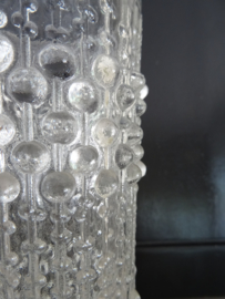 Candlewax vaas - Frantisek Pecency - vintage - glas - VERKOCHT