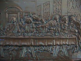 Laatste avondmaal - Leonardo Da Vinci - in koper - VERKOCHT